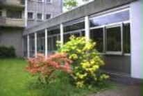 Schulgebäude des LVR Berufskollegs in Bedburg-Hau